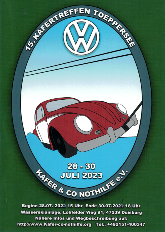 Logo vom Käfertreffen 2023